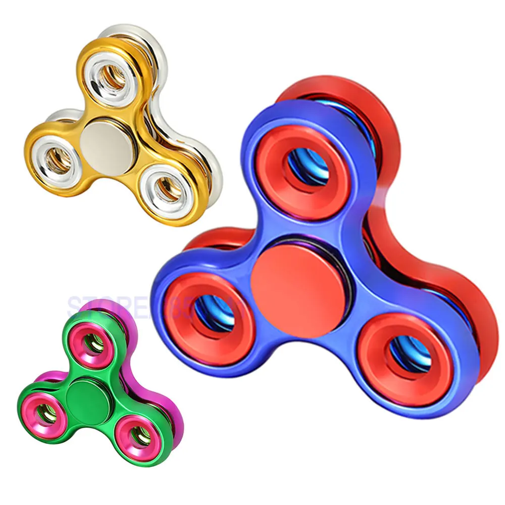 Спиннеры металлическая рука Spinner Игрушечные лошадки двухэтажные Высокая Скорость Подшипник сплава Игрушечные лошадки беспокойство