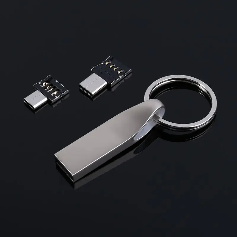 Flash Drive Memory Stick U диска 32 Гб USB2.0 флешки Micro Тип usb-C адаптер хранения данных портативный компьютер PC телефон