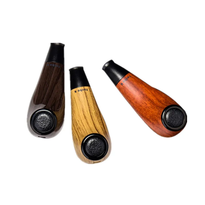 

Original Kamry Turbo K Wooden Pipe Electronic Cigarette Kit with 1000mAh Battery 2ml Capacity Top Refill Huge Vapor Vape Pen