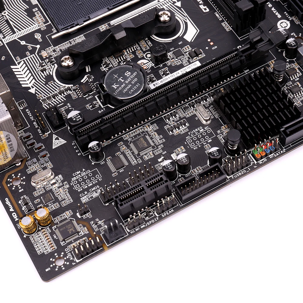 Цветная материнская плата AB350M PRO V14 системная AMD B350/ AM4 MATX DDR4 VGA + HDMI SATA3.0|Материнские