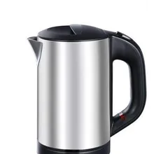 Европейский путешествия за рубежом 304 из нержавеющей стали Портативный Мини Быстрый Электрический чайник