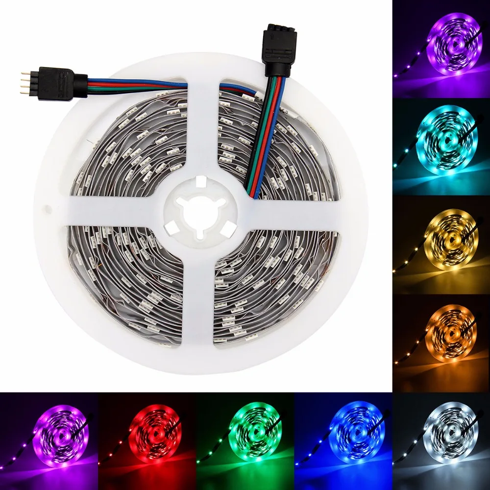 SuperNight 5050 SMD RGB Светодиодные ленты 5 м 30 светодиодный s/M DC 12 V гибкая лента свет Светодиодная лента для вечерние Home свадебное Bar DIY Декор