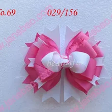 Новинка, 500 шт, костюм для хорошей девочки, бутик, 4,5 дюймов, сказочные заколки для волос с бантами