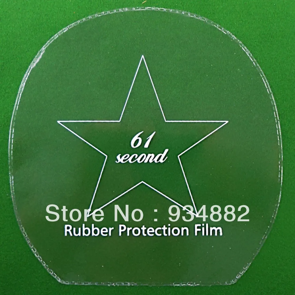 

12 Pcs 61second Table Tennis (Ping Pong) Rubber Protection Film