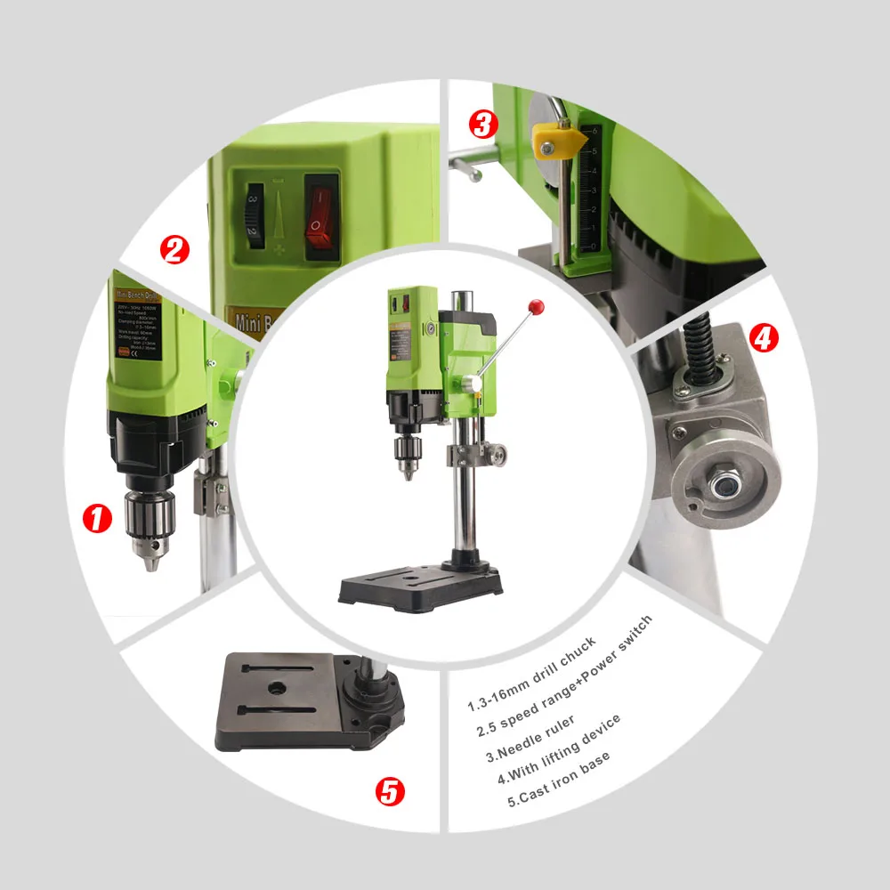 AMYAMY Mini Drilling and milling machine Drill