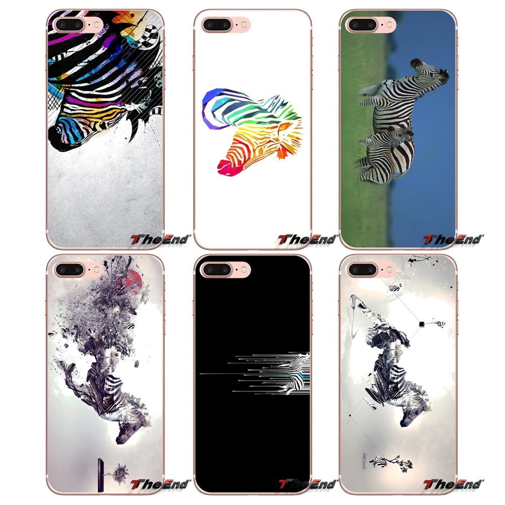 Мягкие прозрачные чехлы Zebra Art Для huawei P Smart Y6 Ascend P8 P9 P10 Plus Nova P20 Lite Pro Mini 2017 |
