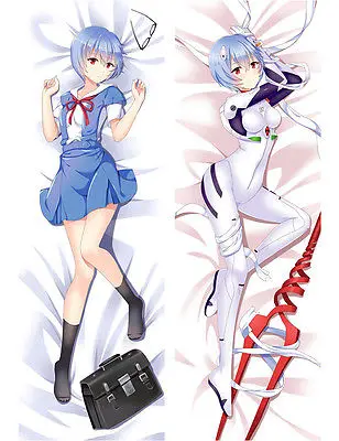 Новый аниме Ayanami Rei EVA Otaku чехол для подушки японская Подушка Чехол | Дом и сад