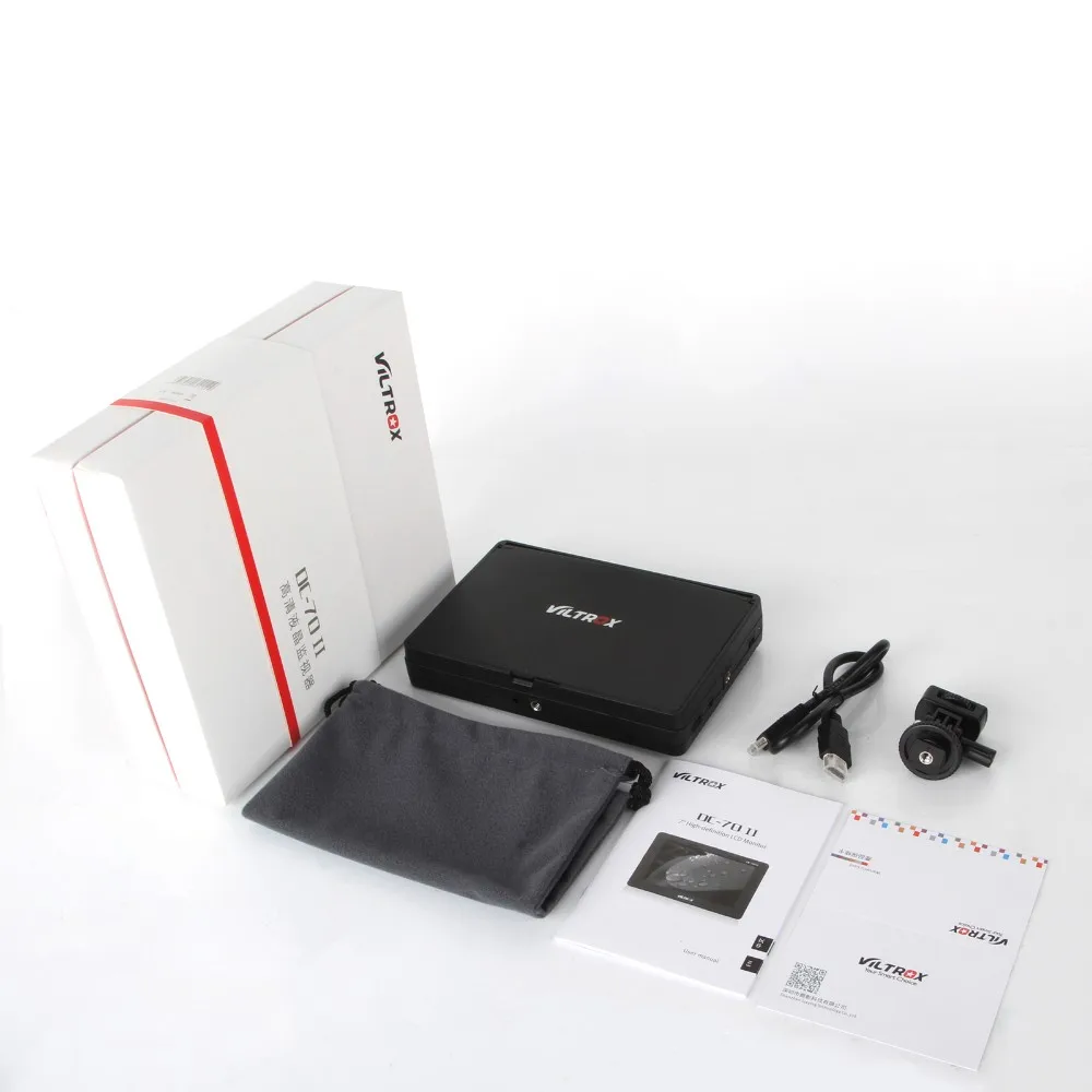 Viltrox DC 70II 7 &quot4 K ЖК камера видео монитор HDMI AV вход 1024*600 дисплей для Canon Nikon BMMCC