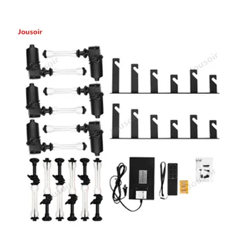 

Electric 6-axis background lift background frame background shaft wireless remote Control photo reel Machine CD50 T03