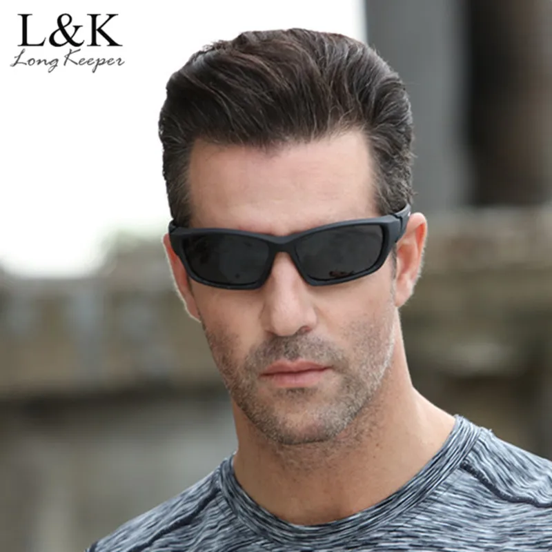 Long Keeper New Brand Polarized Night Vision Sunglasses Men Unisex Sun Glasses UV400 Goggles