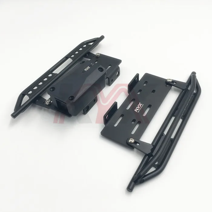 

KYX 1/10 RC Crawler Metal Side Step Running Board for Axial Scx10 SCX10 II 90046 90047 90048 Jeep Body