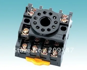Реле с разъемом PF113A 11 Pin 10 А 250 в пост. Тока 12 220 В переменный ток|220v relay|relay 220v acrelay |