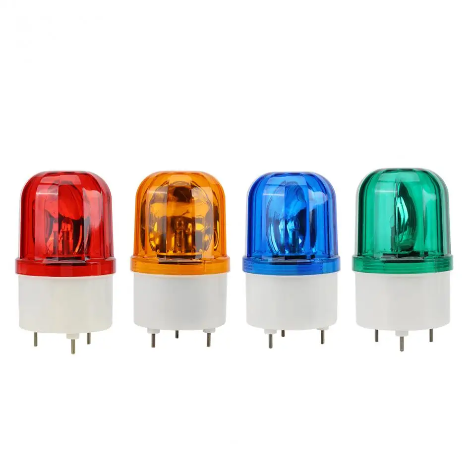 

1Pcs Emergency Warning Lighting Bulb Rotating Beacon Lamp AC220V