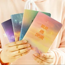 Хорошее Фантастические Galaxy Звездное небо A6 Тетрадь/записная книжка/Дневник упражнения Состав Блокнот/подарок канцелярия Школьные поставщика