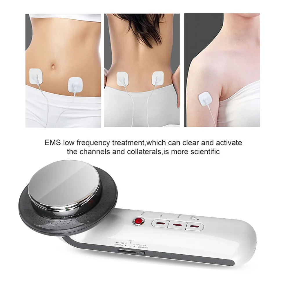 

Ultrasonic 3 In 1 Massage Galvanic EMS Infrared Body Slimming Massager Cellulite Skin Care Fat Removal Therapy Beauty Device