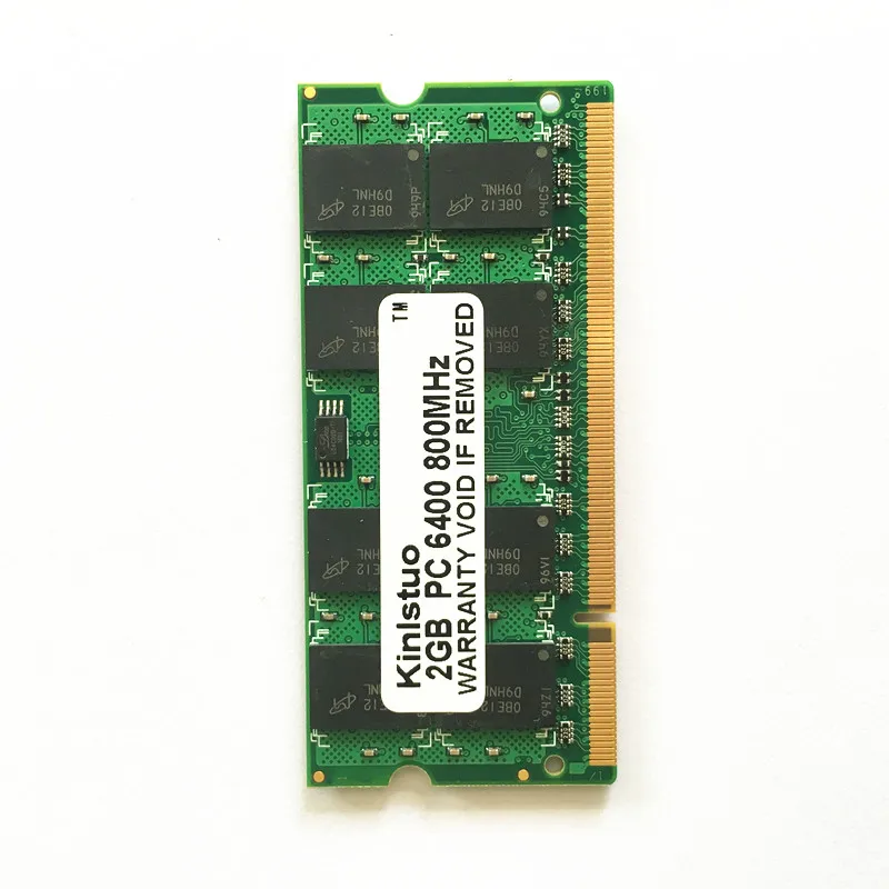 Kinlstuo Запечатанный Sodimm DDR2 667 МГц/800 МГц/533 МГц 1 ГБ/2 ГБ для ноутбука оперативной памяти/пожизненная гарантия/