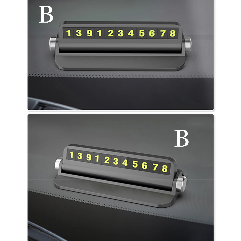 Светящаяся Автомобильная карточка с телефоном для временной парковки держатель для Chevrolet Cruze Aveo Captiva Lacetti TRAX Sail Epica Lada Granta Kalina