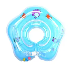 Детские Кольца для плавания с двойной декой Безопасности плавающий ПВХ надувной матрас для бассейна с ручкой и T8