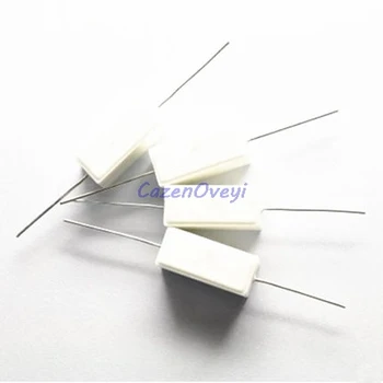 

10pcs/lot 5W 0.1 ohm Cement resistance 0.1R 0.1ohm