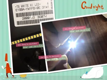 

100pcs High Power Backlit Super Bright Diodo SMD LED 1210 3528 1W 3V 100LM Cool White TV Backlight