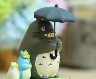 Хаяо Миядзаки Тоторо зонты с изображением мультфильмов Студии Ghibli вращающаяся музыкальная шкатулка