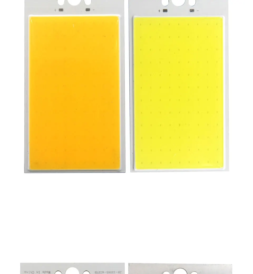 COOLEEON 12065mm 30W 12V COB LED Light Panel for Indoor Outdoor Work Lamp House Car Lighting DIY Dimmable LED Bulbs DC12V Chip (2)