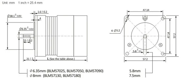 57BL180D-1000+ACS606-BLM57180-1000-Dimension