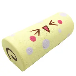 14,5 см выражение Egg Roll мини-мягкий Squishy Хлеб мягкими игрушками освободить палец игрушка замедлить рост Новинка & Gag игрушки праздничные