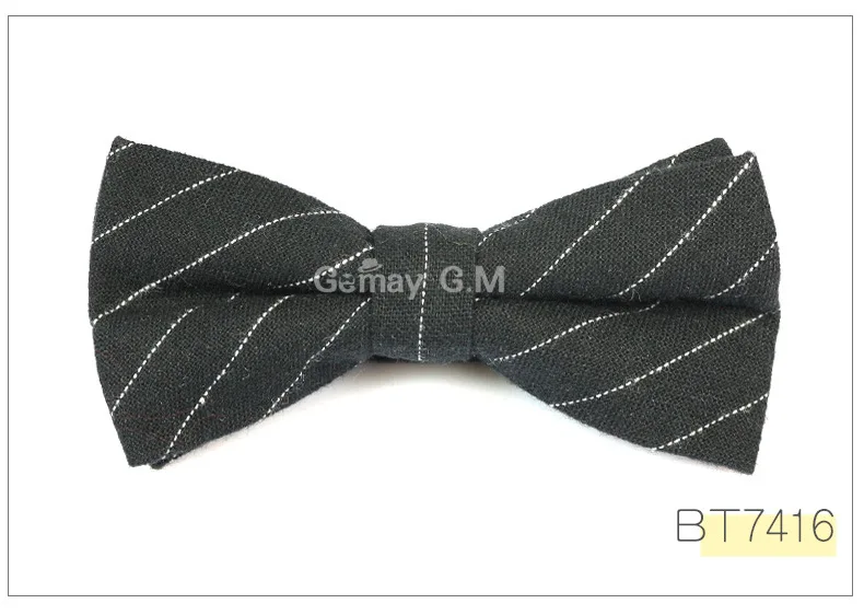 Formal Commercial Bowtie for Men's Wedding Party Male Skinny Plaid Bow ties Gravatas Slim Cravat Accessories