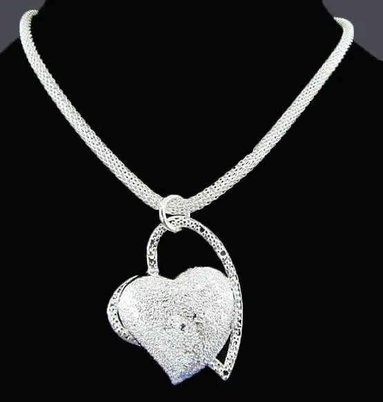 Sterling Silver 925 Necklace Free Shipping Brand New One PC RM13in