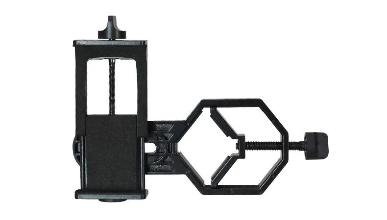 Черный смартфон адаптер для объектива Кронштейн для фотографии астрономический бинокль; Монокуляр телескопическое крепление микроскоп Универсальный