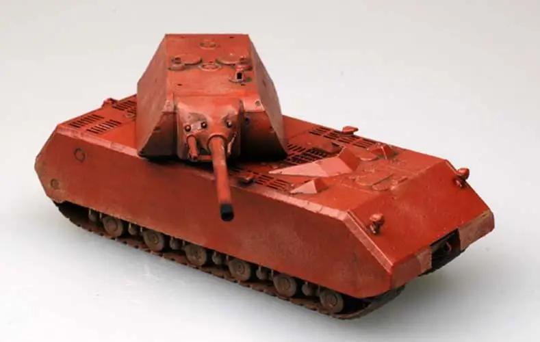 Panzer Maus Mouse Panzerkampfwagen Tank 1: 72 Trumpeter легкая модель red weathering| |