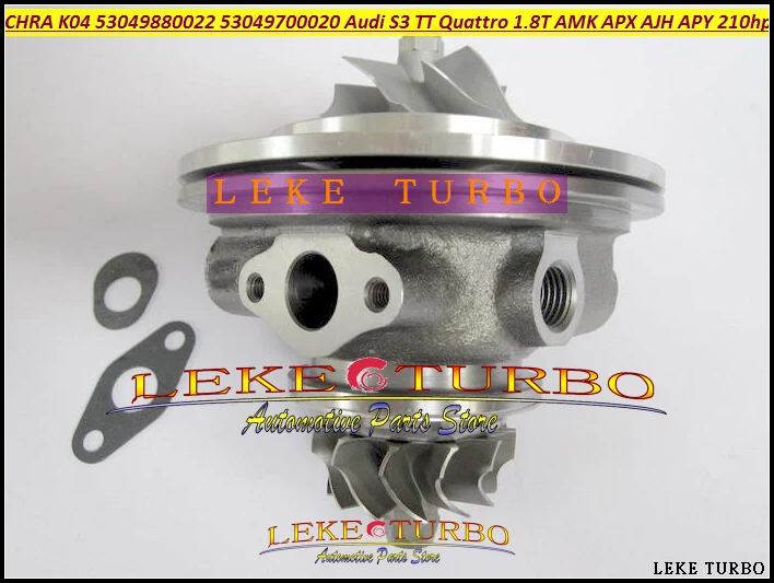 TURBO Cartridge CHRA K04 22 53049700022 53049880022 53049700020 53049880020 Turbocharger For AUDI S3 TT Quattro 1.8T AMK APX AJH APY 1.8L 210HP (4)