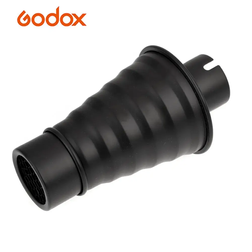 

Godox AD-S9 Snoot with Honeycomb and Cylindrical Snoot for Godox WITSTRO Speedlite Flash AD180 AD360 AD200