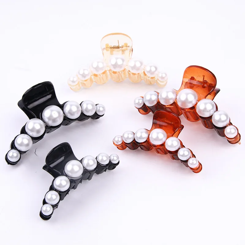 

Fashion Women's Hair Clips New Hair Clips Headwear Hair Accessories Pearl Diamond Lady Large Small Child Gripper