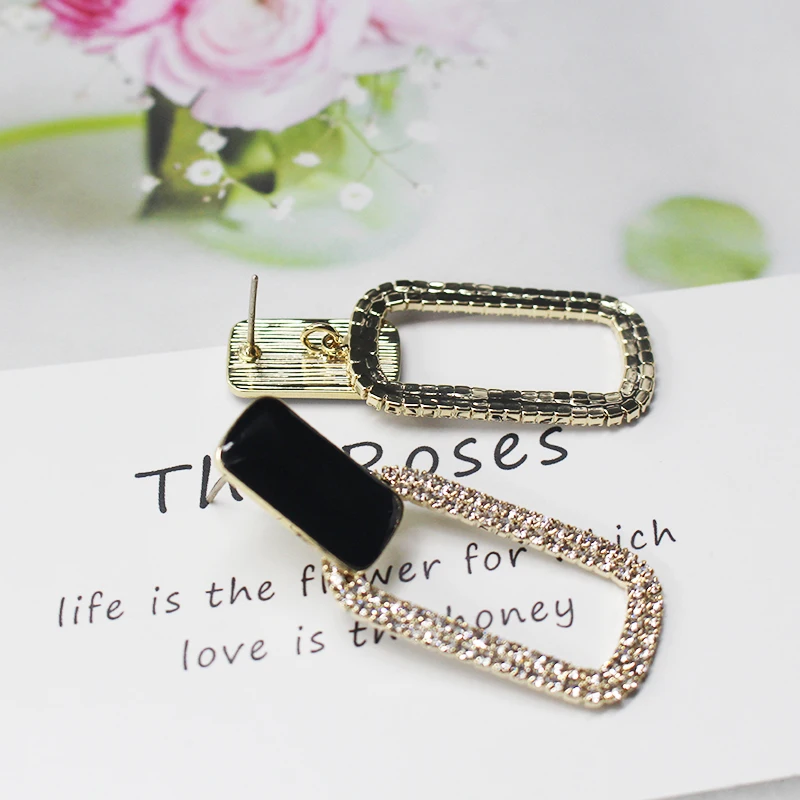 

CHENFANJewelry Vintage Zircon Drop Earrings For Women Jewelry Big Dangle Earrings Pendientes Party Gift for women earrings 2019