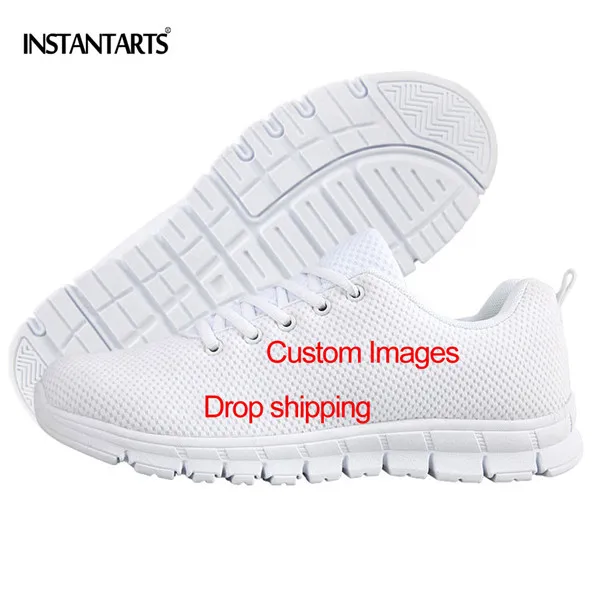 INSTANTARTS Spring Summer Women's Dental Teeth Sneakers Shoes 3D Equipment Dentist Print Teen Girl Mesh Shoes Nurse Shoes Female 