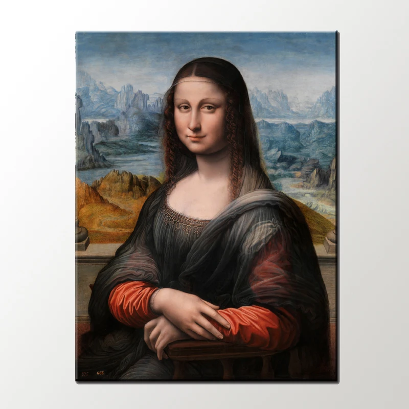 

Canvas Prints Mona Lisa By Da Vinci World Famous Painting Canvas Printing Wall Picture For Home Decoration No Frame No Stretch