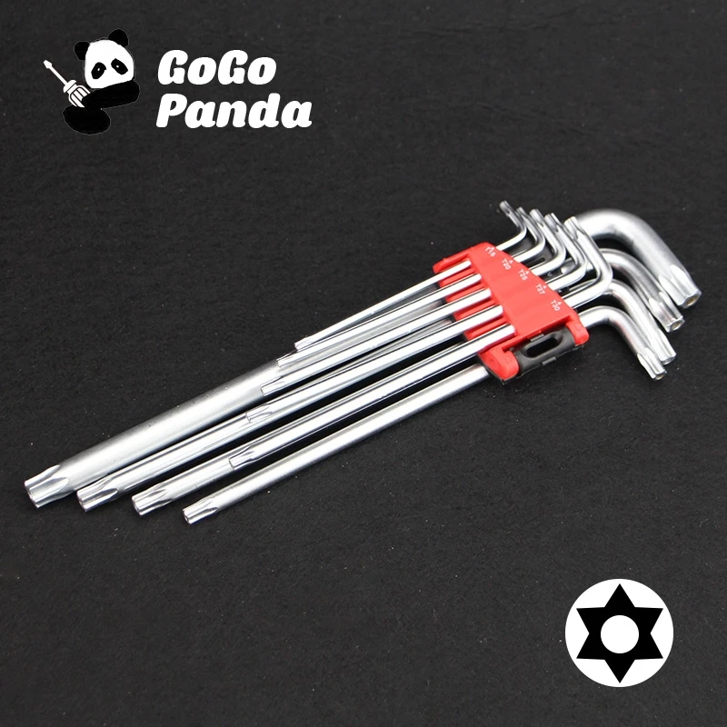 Buy Free Shipping 9 IN 1 Long Type Hex Key with Hole