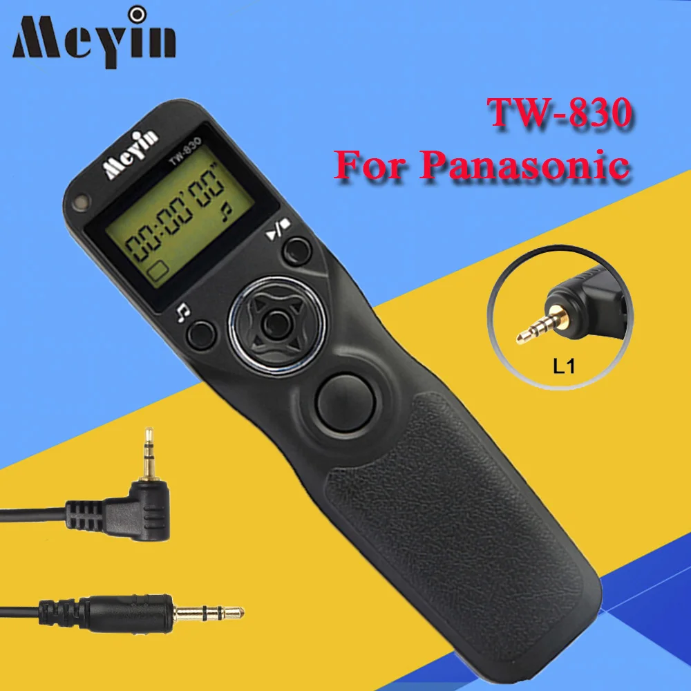 Buy Meyin TW 830 L1 TW830 Timer Remote Control Shutter Release for Panasonic