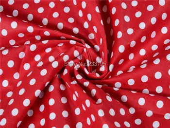 

Minimum Order 1meter Red White Point Multicolor Polka Dot cotton fabric tilda fabrics patchwork cotton fabric home textile AA007