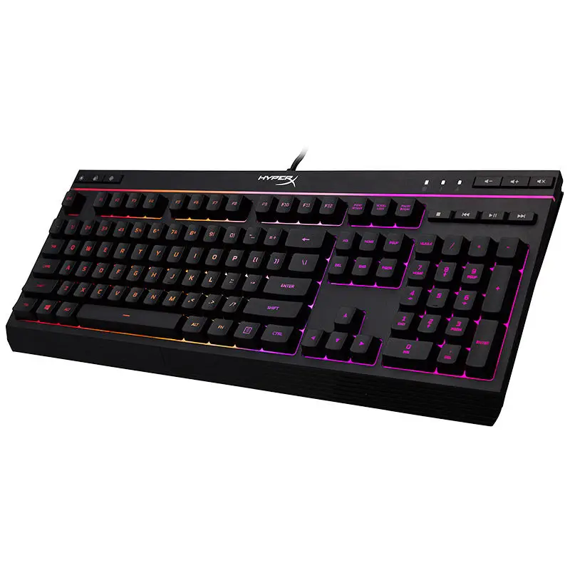 KINGSTON HyperX Alloy Core RGB E-sports игровая клавиатура металлическая панель механическая клавиатура динамические эффекты водостойкая клавиатура