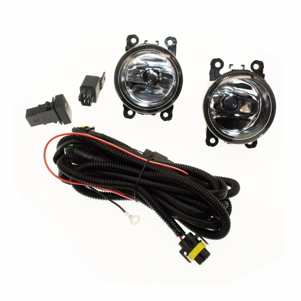 

H11 Wiring Harness Sockets Wire Connector Switch + 2 Fog Lights DRL Front Bumper Halogen Car Lamp For OPEL ASTRA H GTC 2005-2015