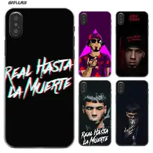 Чехол Singer для iPhone XS Max XR X 10 7 7S 8 6 6S Plus 5s SE 5 4s 4 5C Жесткий прозрачный пластиковый ПК Coque Cover Shell Anuel Aa Ozuna 11