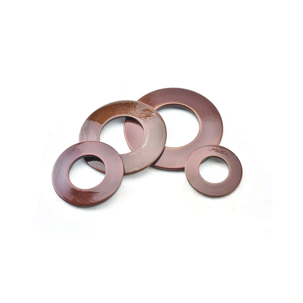 10PCS Metal gasket flat washer plain washers flat butterfly spring 25*