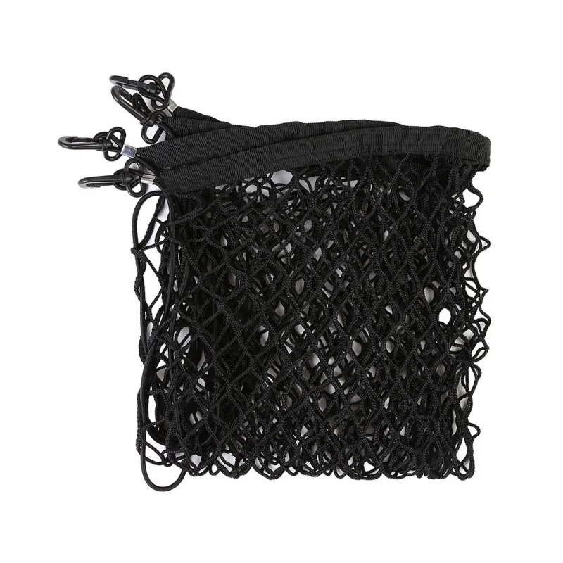  Auto 70 x 70cm Universal Car Trunk Luggage Storage Cargo Organiser Nylon Elastic Mesh Net With 4 Pl