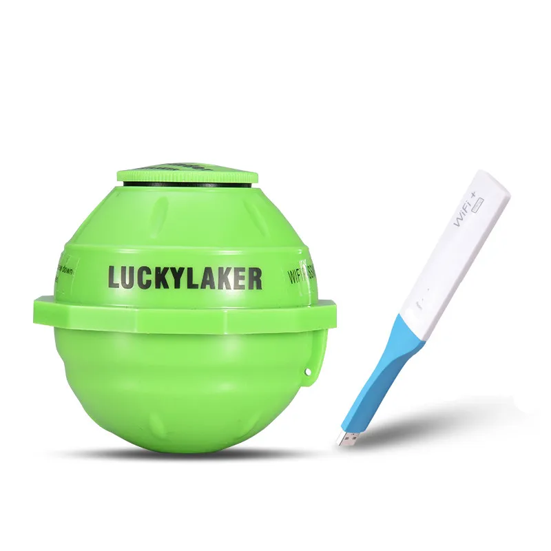 Русское меню! Lucky FF916 беспроводной локатор рыболокатор Wi Fi Fishfinder 45 M/135FT детектор
