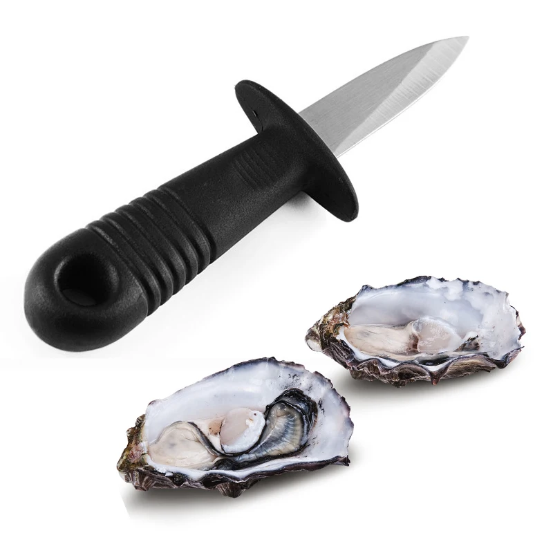 Sharp нержавеющая сталь Oyster ножи защиты руки устрицы оболочки морепродуктов открывалка инструмент Кухня резак гаджеты 2 стиля