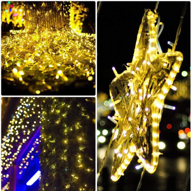 Solar Light String Outdoor Waterproof Solar Powered Copper Wire LED String Lights Fairy Light for Christmas Garden Holiday Decoration (3)