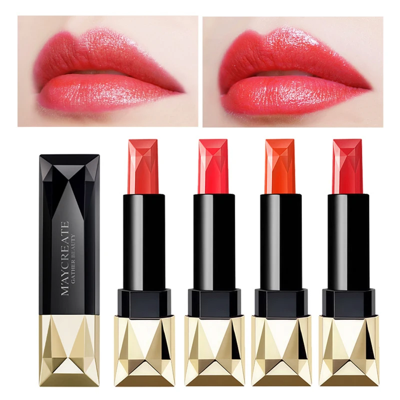 

New Sexy Long Lasting Moisturizer Nude Color Cosmetics Velvet Lipstick Waterproof Nude Batom Pigments Makeup Matte Lip Stick